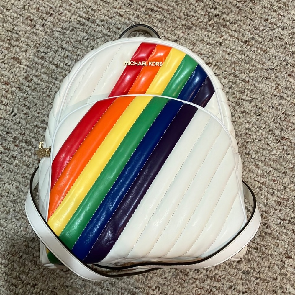 Michael Kors Limited abbey rainbow backpack 35T0GAYB2I